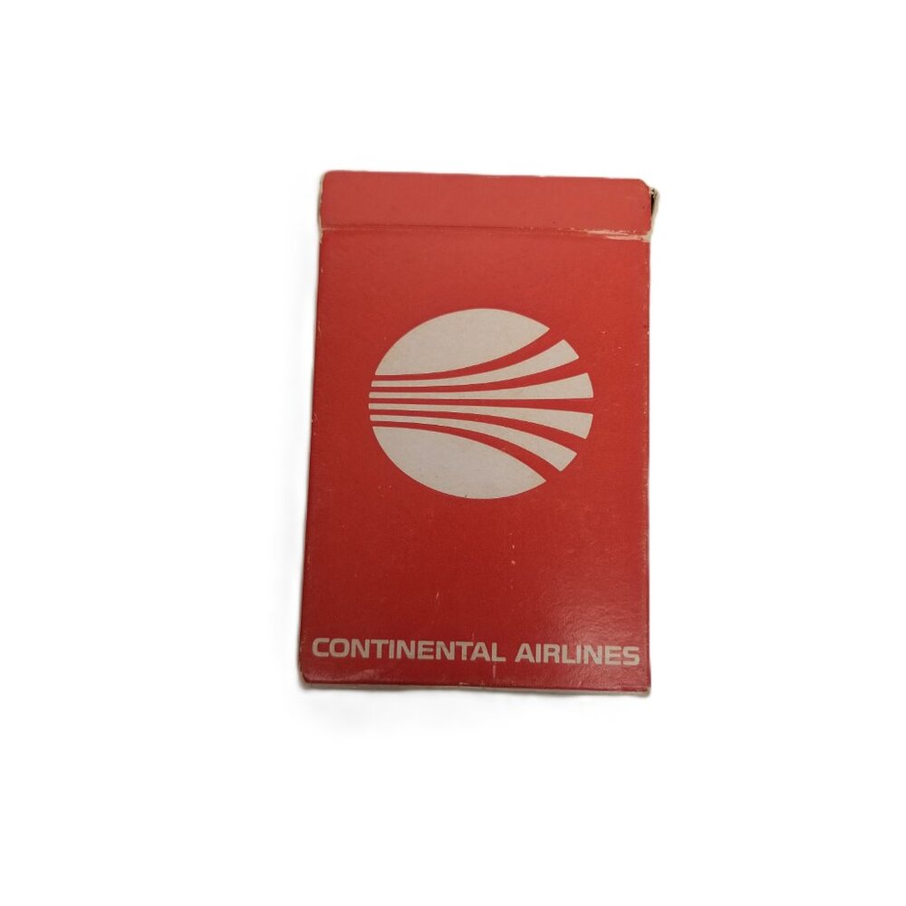 Continental Airlines Playing Cards Complete Deck Vintage Collectible